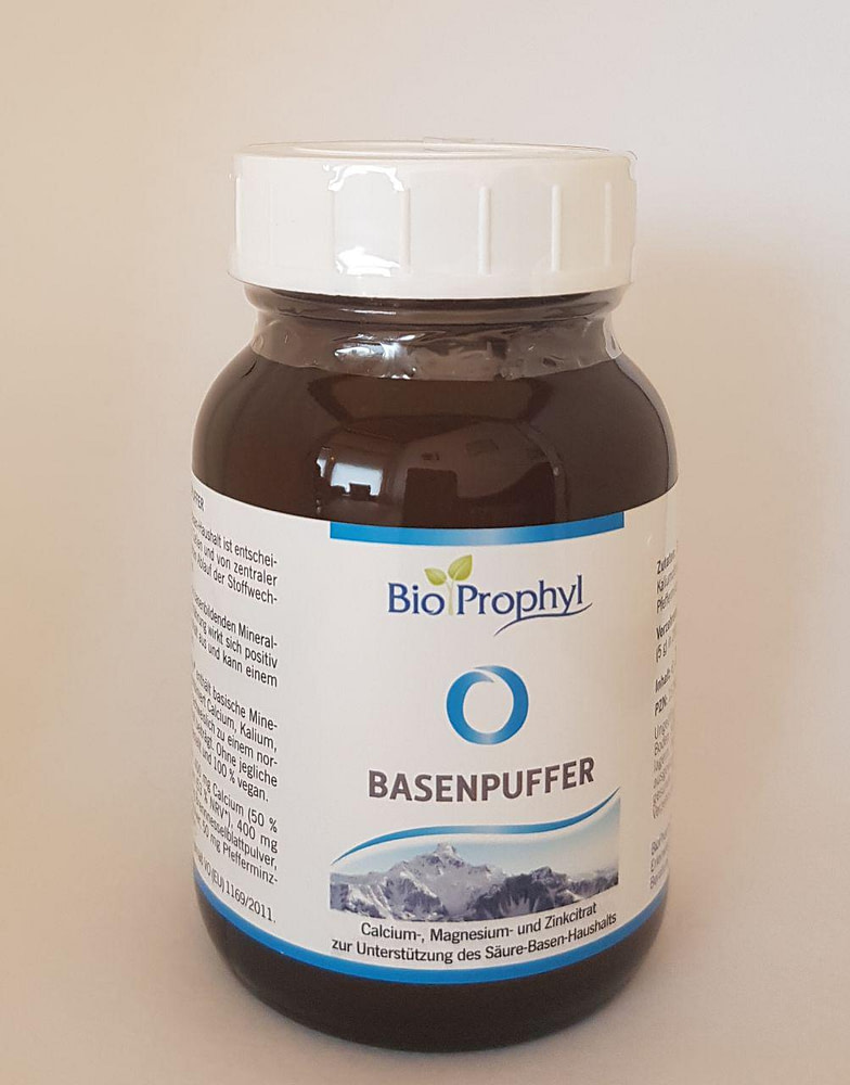 Nahrungsergänzungsmittel Basenpuffer von BioProphyl