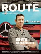 Verena Künne in der Zeitschrift Mercedes-Benz ROUTE 3/2013