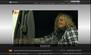Hörgeschädigte Truckerin Verena Künne