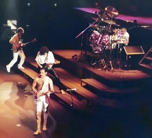 Freddie Mercury und die Band Queen