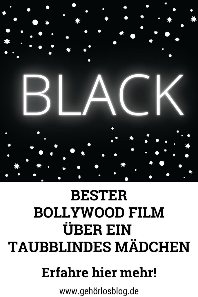Bollywood Film Black mit einem taubstummen Mädchen