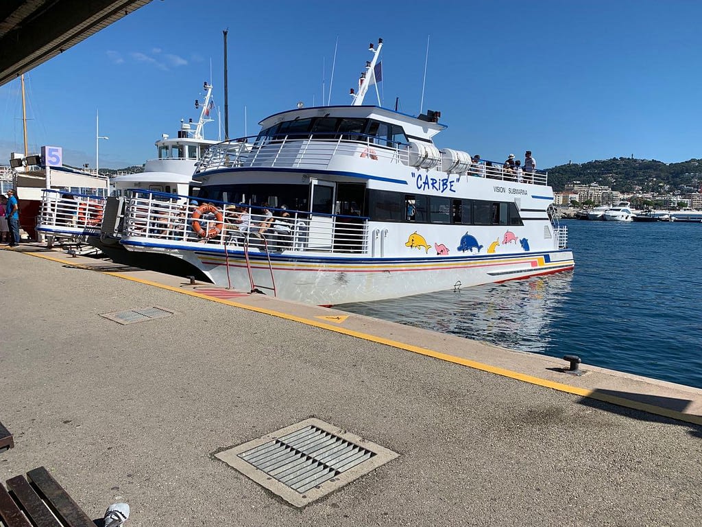 Cannes - Hafen Richtung Klosterinsel