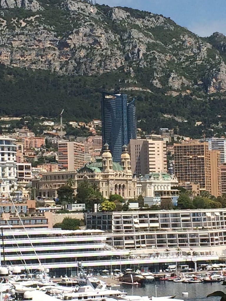 Monaco - Blick auf die Stadt Monte Carlo